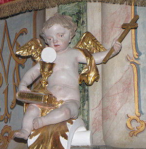 Glaube (Pfarrkirche Asch, Foto: A. Prock)
